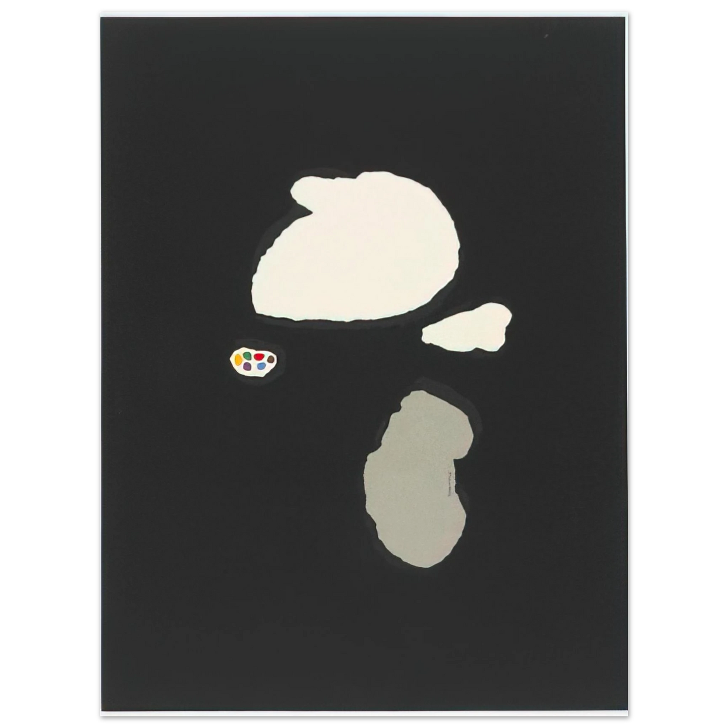 Bruno Munari - Untitled Graphic Composition - 1951 Fine Art Poster - Default Title