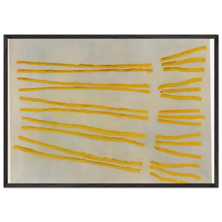 Untitled Expedition - 1995 N2 - Raoul De Keyser 70x100 cm / 28x40 inches Framed Art Print – Black Wooden Frame