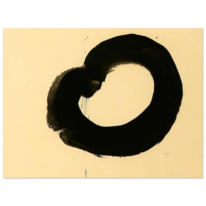 Jiro Yoshihara - Untitled - Art Informel, Zen 75x100 cm / 30x40inches Fine Art Poster