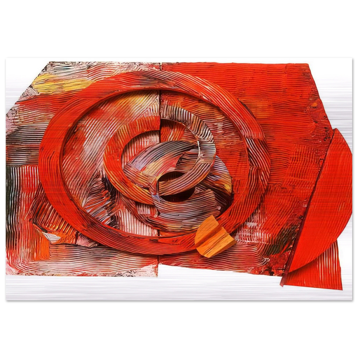 Waking Up - Sam Gilliam Brushed Aluminum Print - 70x100 cm / 28x40 inches | Sam Gilliam Aluminum Print | Sam Gilliam Prints