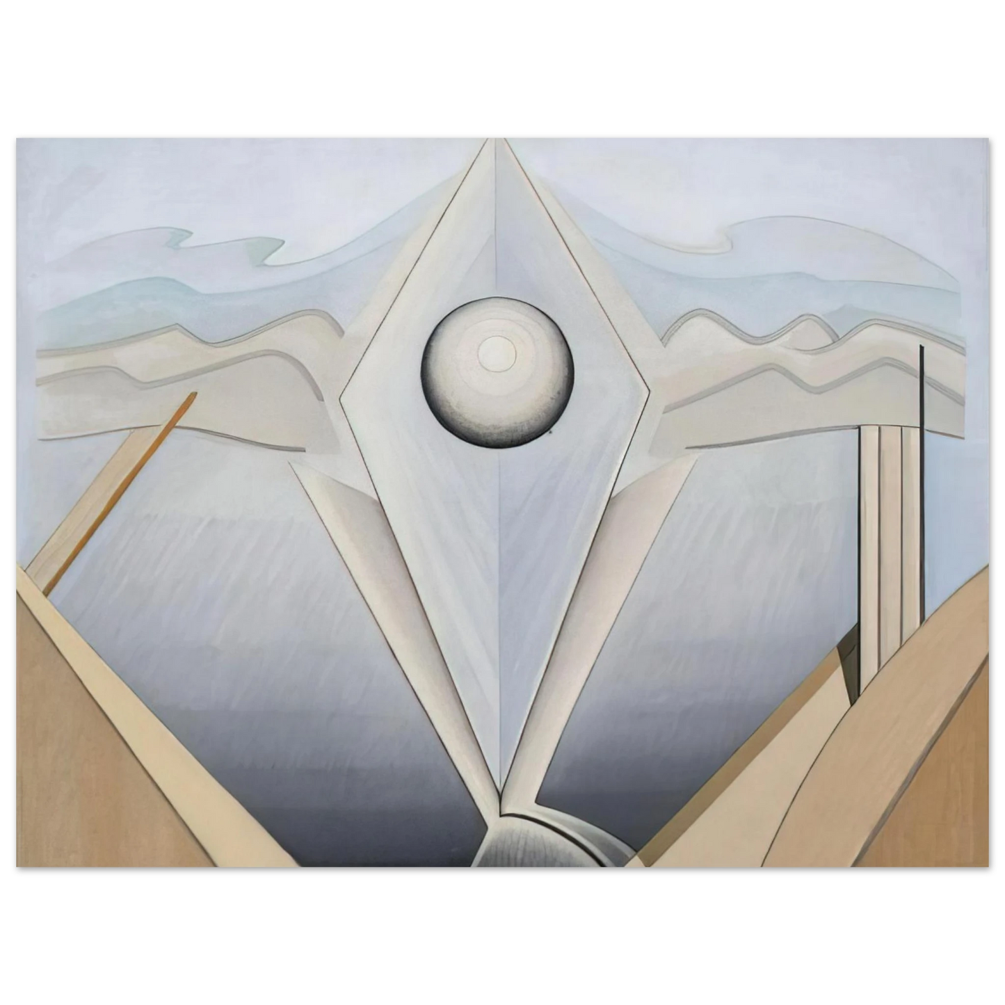 Lawren Harris - Abstract Painting #98 - 1938 Fine Art Poster - Default Title