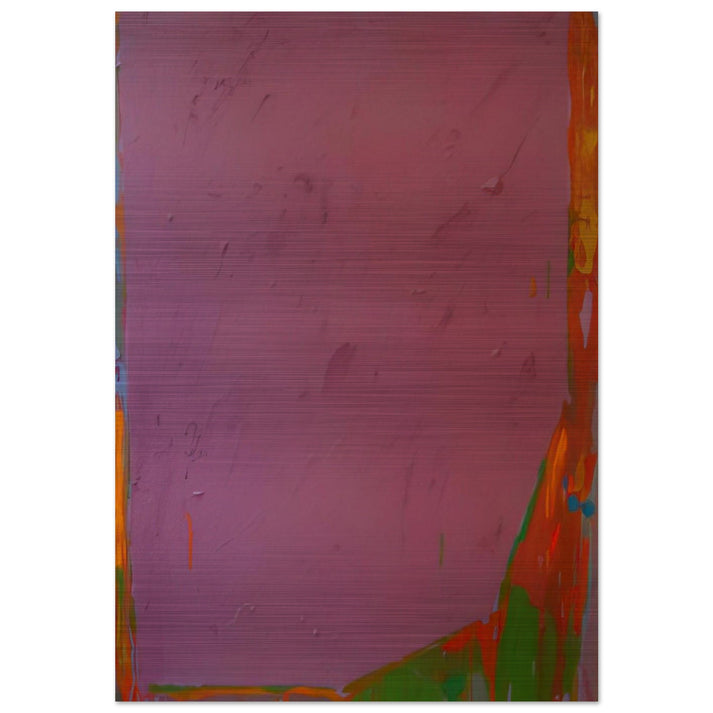 30.7.75 - 1975 - John Hoyland Brushed Aluminum Print - 70x100 cm / 28x40 inches | John Hoyland Aluminum Print | John Hoyland Prints
