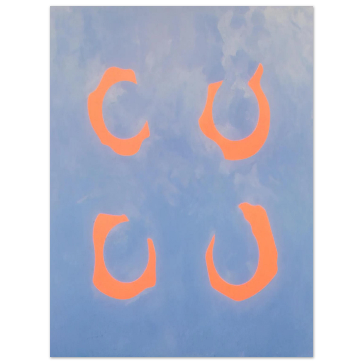 Jeremy Moon - Red Chord - 1962 Fine Art Poster - Default Title