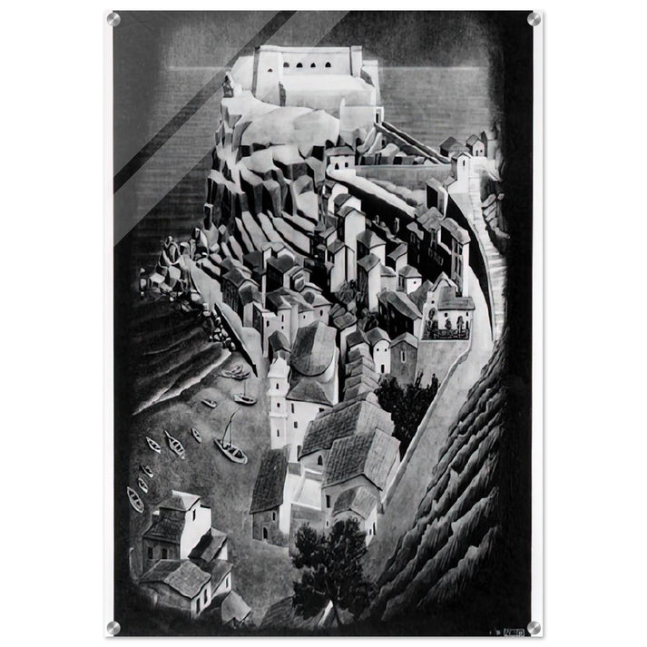 SCILLA CALABRIA JANUARY 1931 1931 - MC Escher Acrylic Print - 70x100 cm / 28x40″ inches | Maurits Cornelis Escher Prints