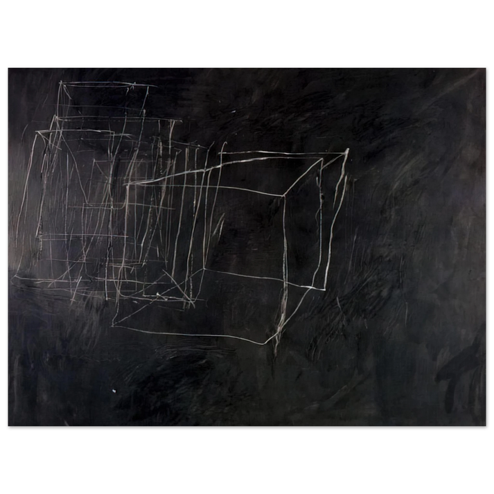 Cy Twombly - Night Watch 75x100 cm / 30x40inches Fine Art Poster