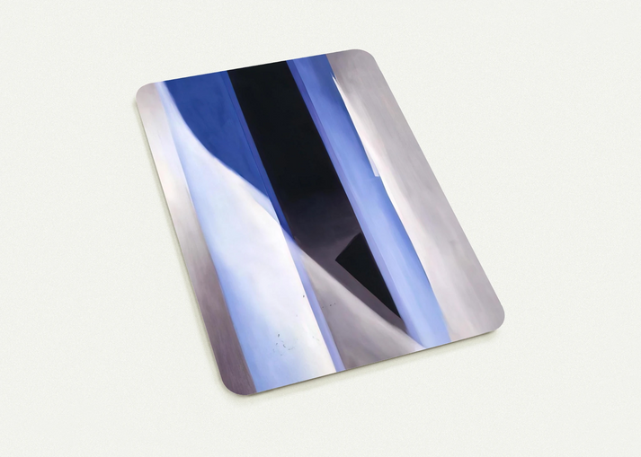 Blue 2 By Georgia O'Keeffe Pack of 10 Post Cards | Georgia O'Keeffe Post Cards | A6 (10.5 x 14.8 cm) - 4.1 x 5.8 inches