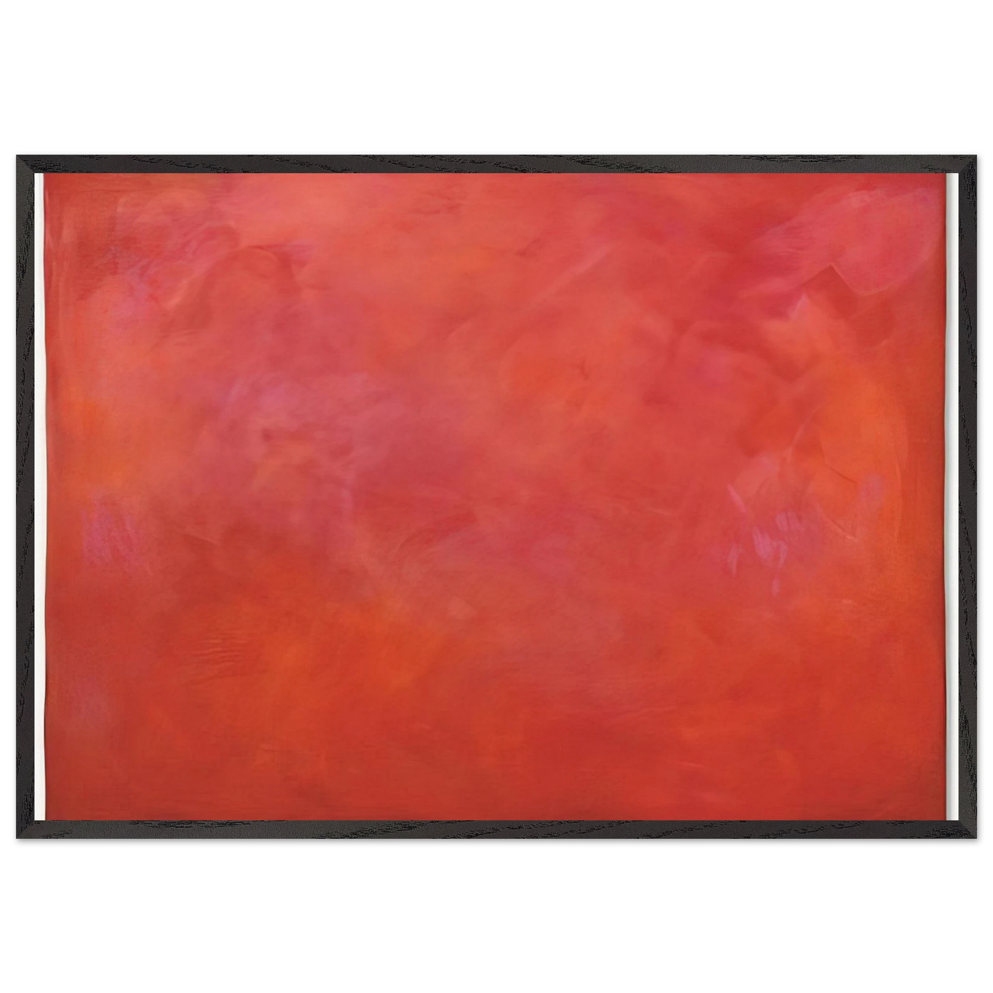 LYSIS 2003 - Gotthard Graubner 70x100 cm / 28x40 inches Framed Art Print – Black Wooden Frame