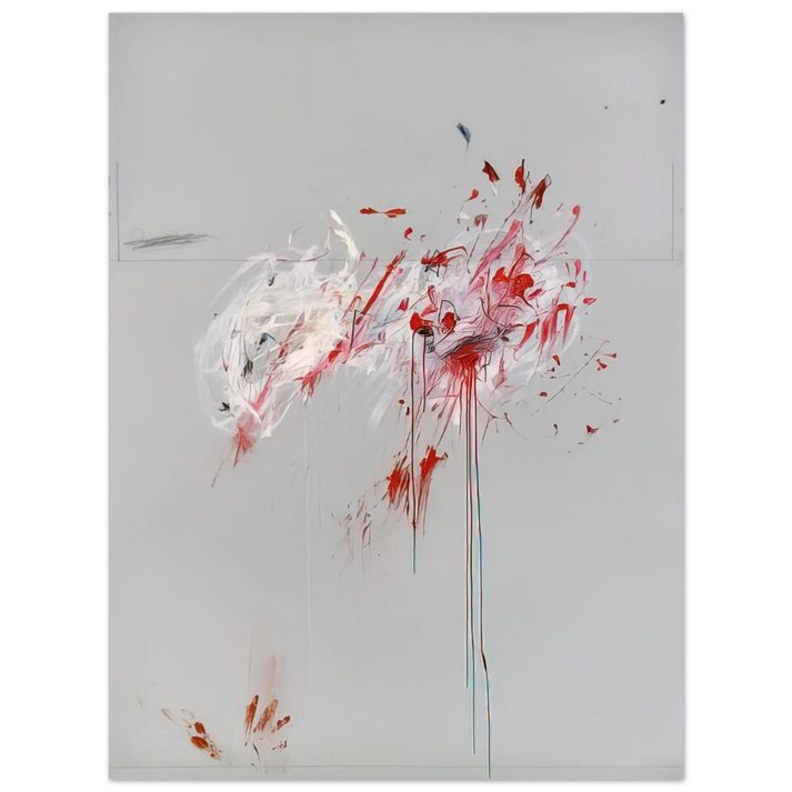 Cy Twombly - Nine Discourses on Commodus, Part III 75x100 cm / 30x40inches Fine Art Poster