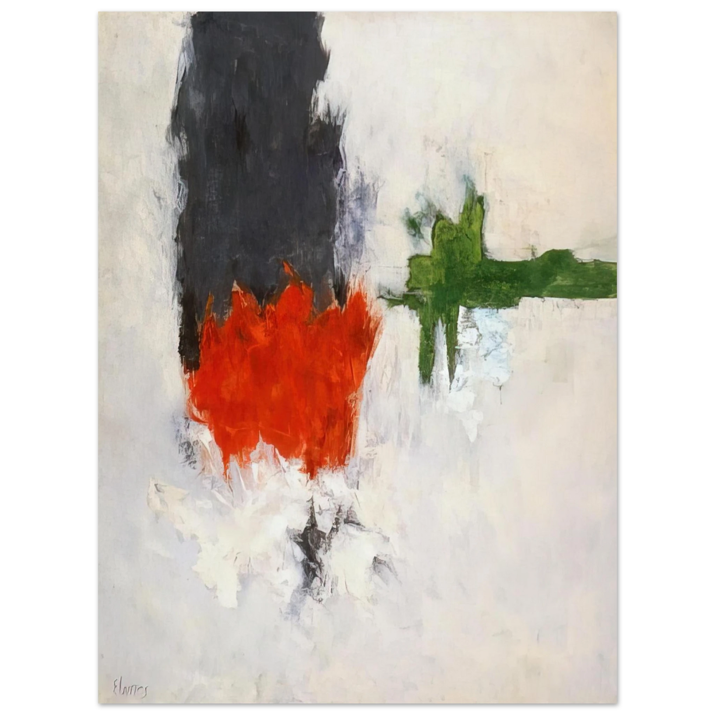 Theodoros Stamos - Sun Moon Chalice II - 1962 Fine Art Poster - Default Title