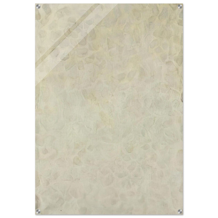 White - Sam Francis Acrylic Print - 70x100 cm / 28x40″ inches