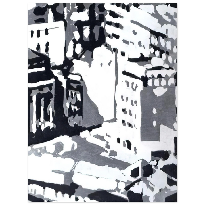 Gerhard Richter - TOWNSCAPE 1969 1 75x100 cm / 30x40inches Fine Art Poster