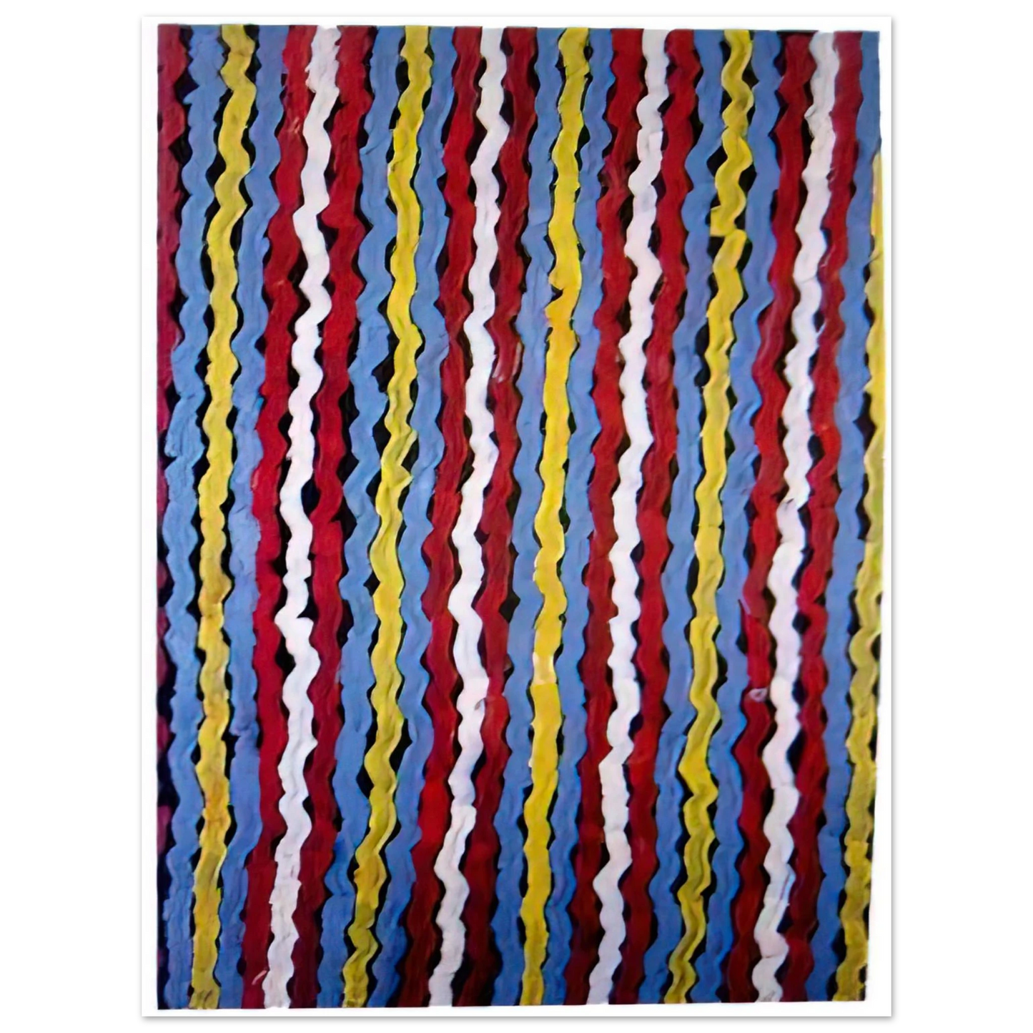 Clifford Possum Tjapaltjarri - Spear Dreaming - Native Art Fine Art Poster - Default Title