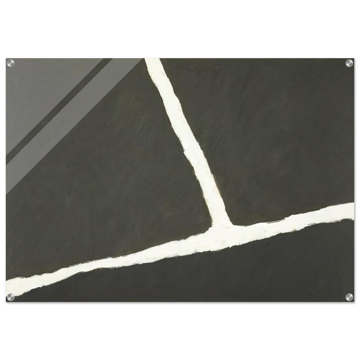 Krijtlijnen HV - 1977 - Raoul De Keyser Acrylic Print - 70x100 cm / 28x40″ inches