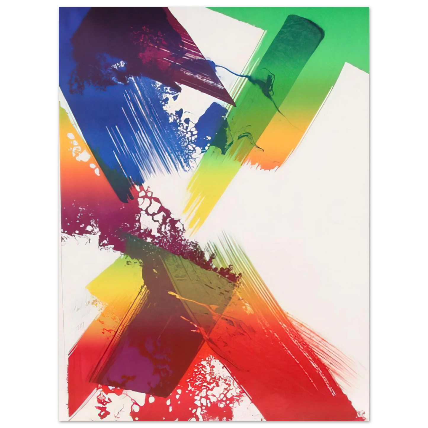 Paul Jenkins - Untitled - 1983 Fine Art Poster - Default Title