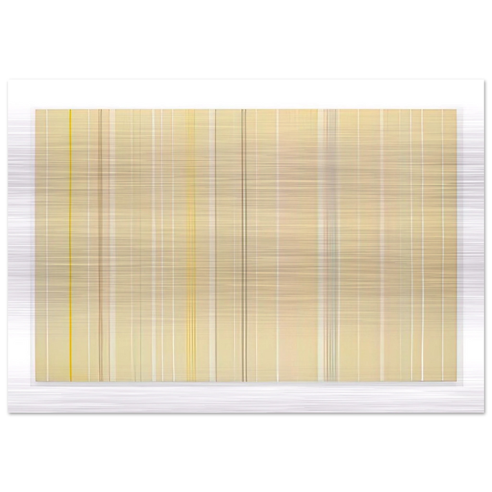 Butterfly - 1972 - Gene Davis Brushed Aluminum Print - 70x100 cm / 28x40 inches | Gene Davis Aluminum Print | Gene Davis Prints