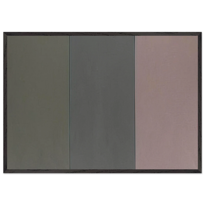 Dapres la Marquise de la Solana - 1969 - Brice Marden 70x100 cm / 28x40 inches Framed Art Print – Black Wooden Frame