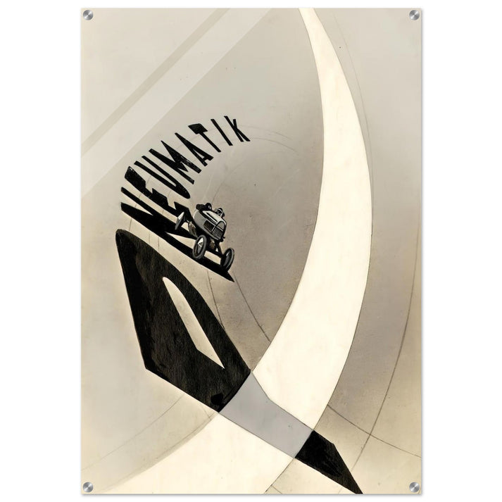 Pneumatik - Laszlo Moholy-Nagy Acrylic Print - 70x100 cm / 28x40″ inches