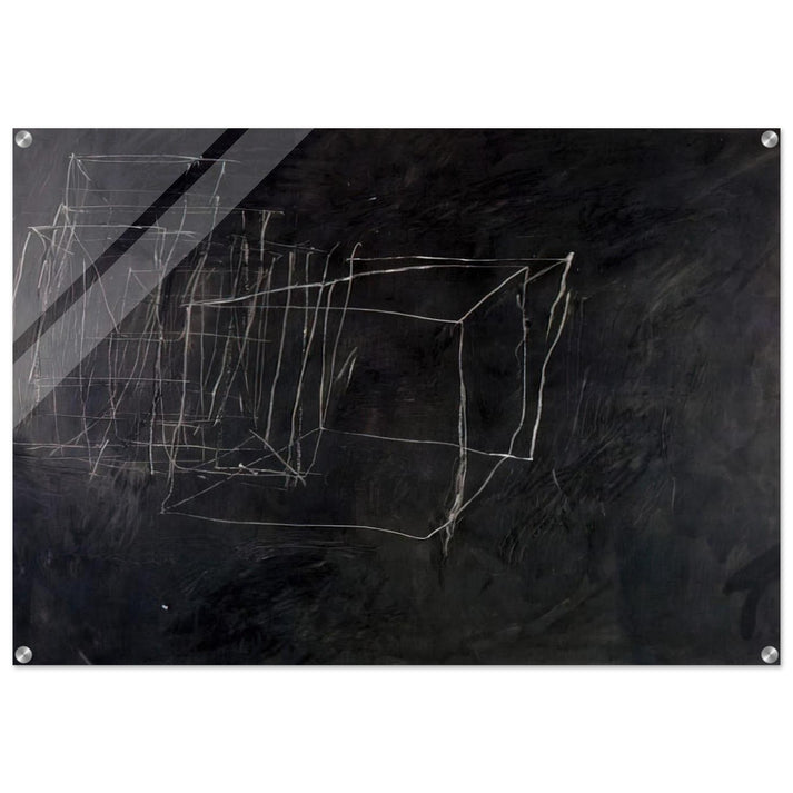 Night Watch - Cy Twombly Acrylic Print - 70x100 cm / 28x40″ inches