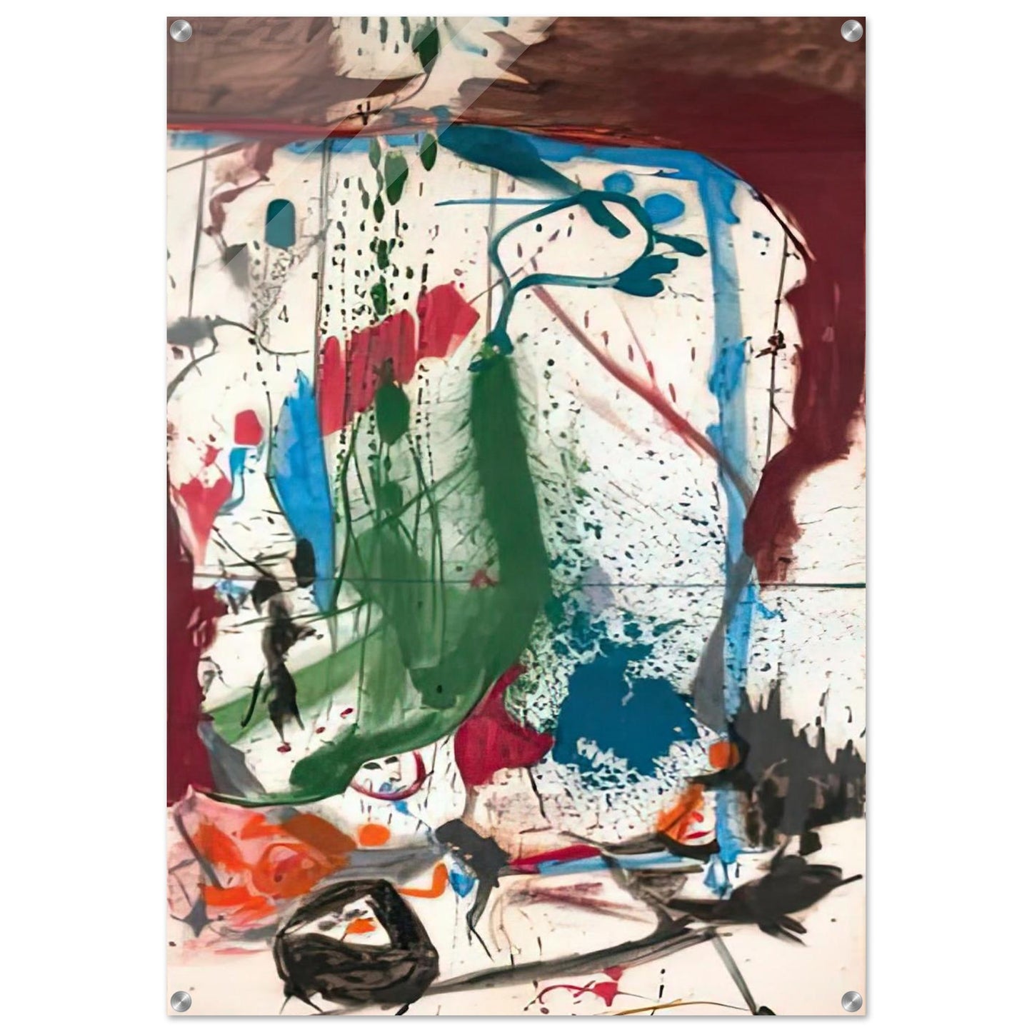 Las Mayas, 1958- - Helen Frankenthaler Acrylic Print - 70x100 cm / 28x40″ inches