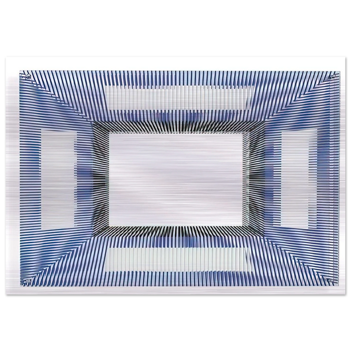 MIRROR 2005 - Jesus Rafael Soto Brushed Aluminum Print - 70x100 cm / 28x40 inches | Jesus Rafael Soto Aluminum Print | Jesus Rafael Soto Prints