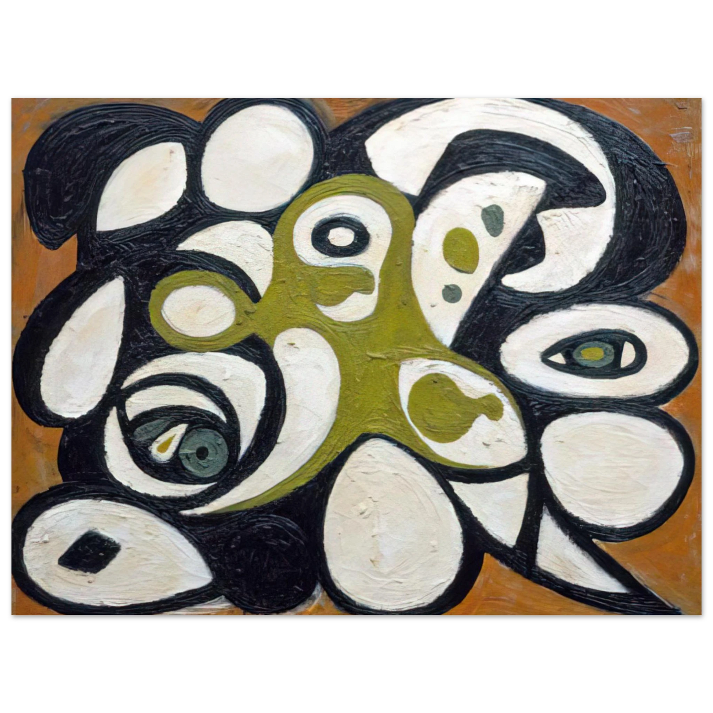 Richard Pousette-Dart - Animal Head Fine Art Poster - Default Title