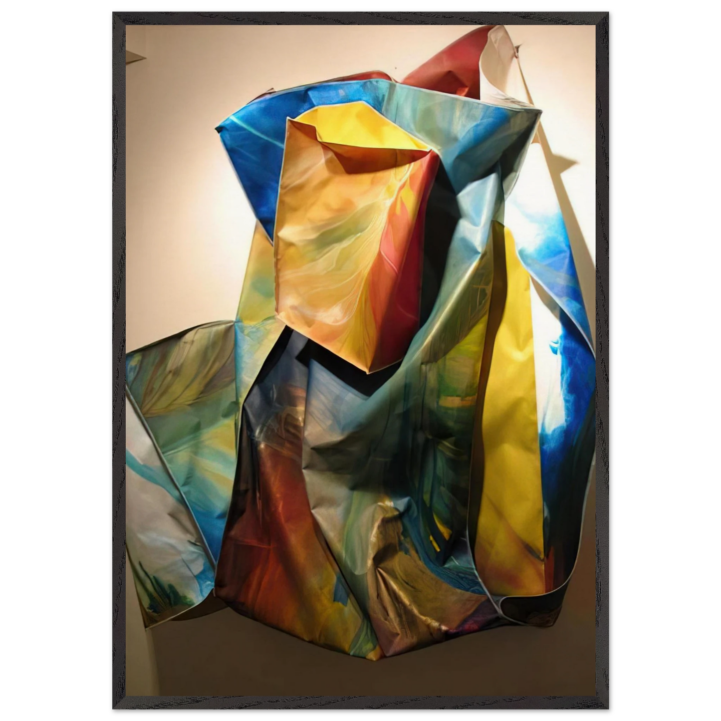 Sac 1 - Sam Gilliam Framed Art Print – Black Wooden Frame - Default Title - -Framed Art Print