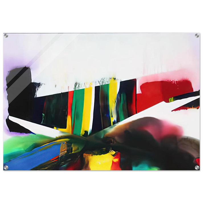 Phenomena Cave of the Prism Winds Year - 1986 - Paul Jenkins Acrylic Print - 70x100 cm / 28x40″ inches