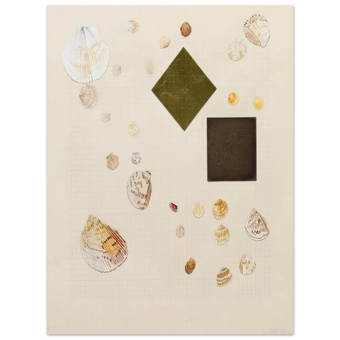 Jennifer Bartlett - Homan-Ji III - 1995 Fine Art Poster - Default Title