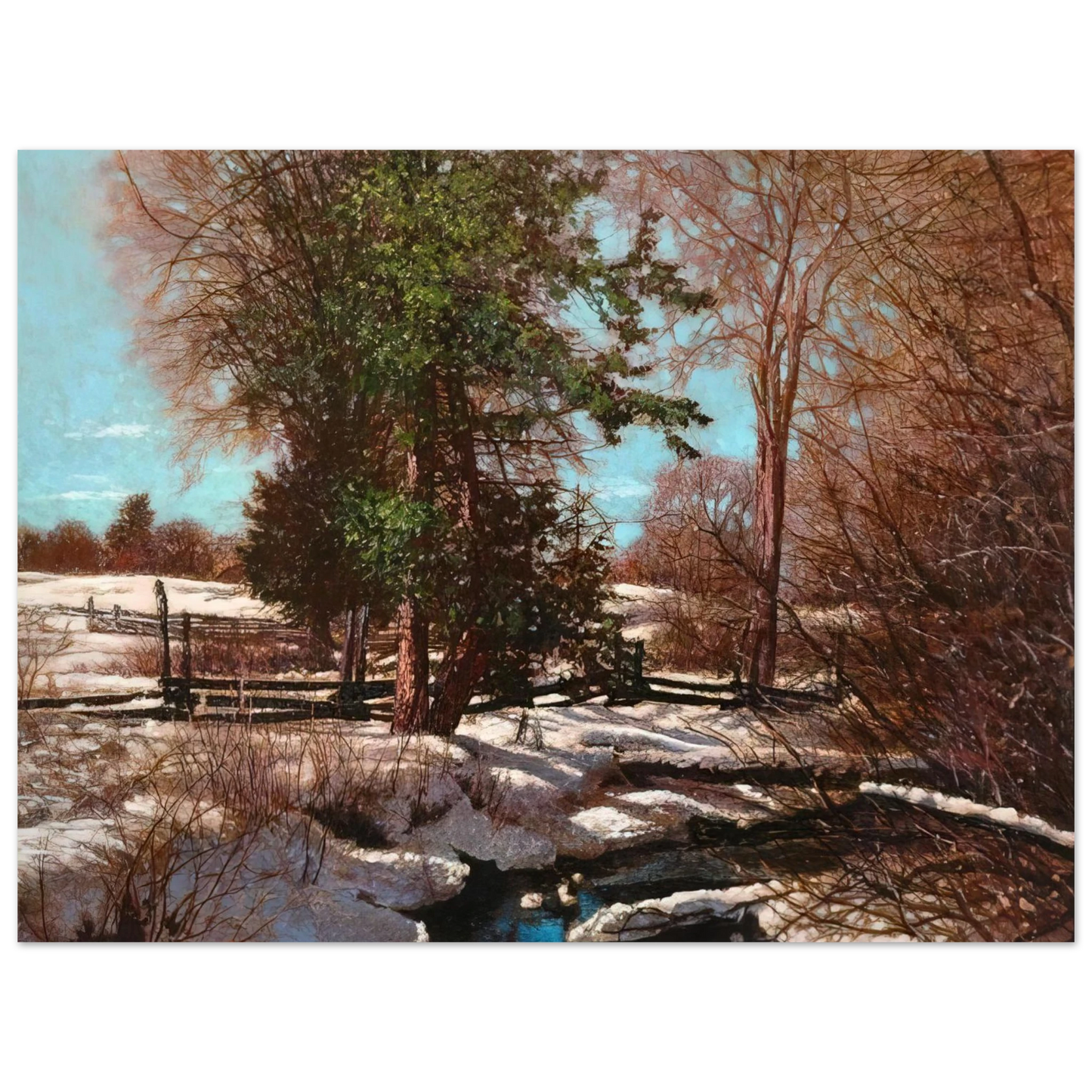 Frank Johnston - Promise of Spring - 1930 Canada Fine Art Poster - Default Title