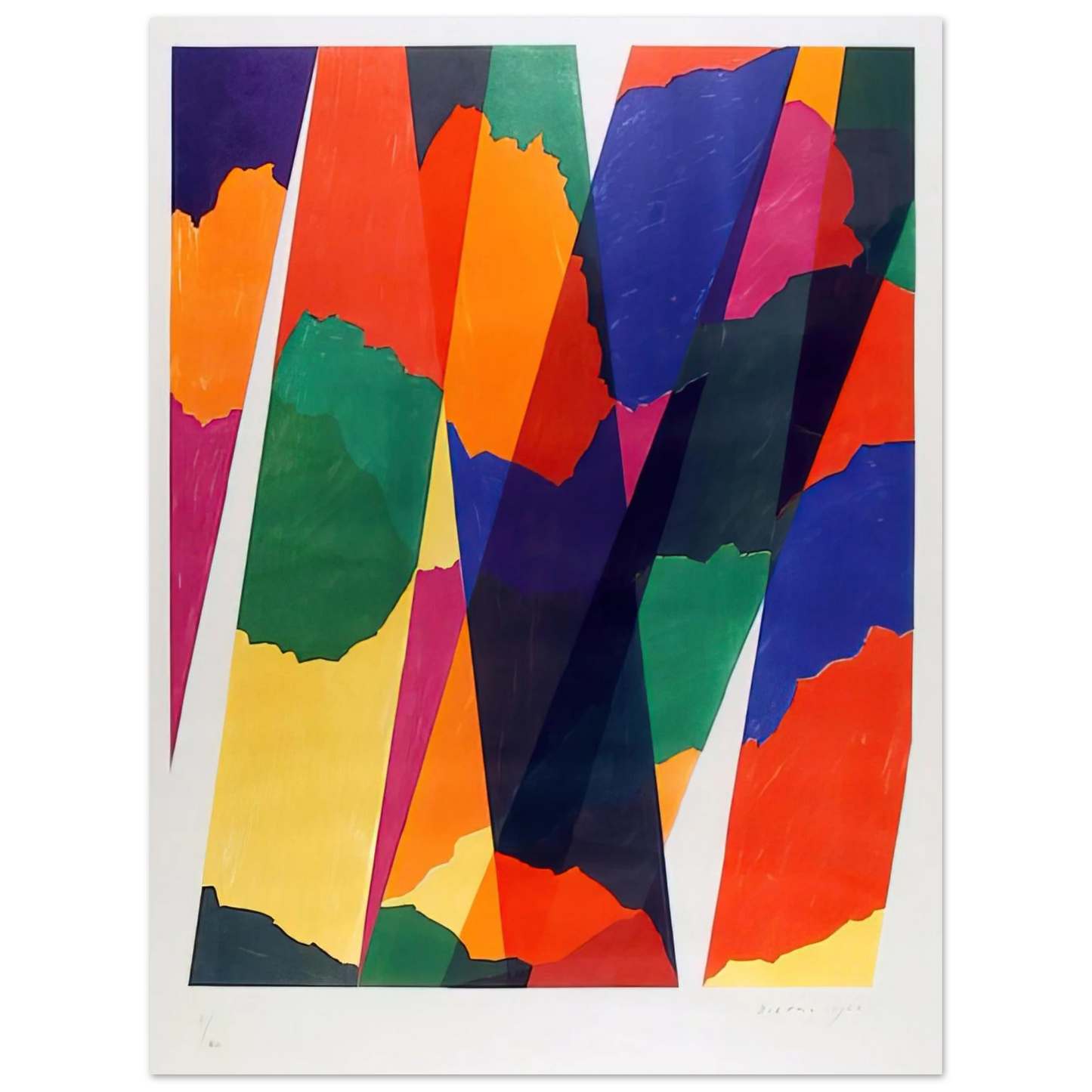 Piero Dorazio - Wait - Untitled XIX - 1968 Fine Art Poster - Default Title