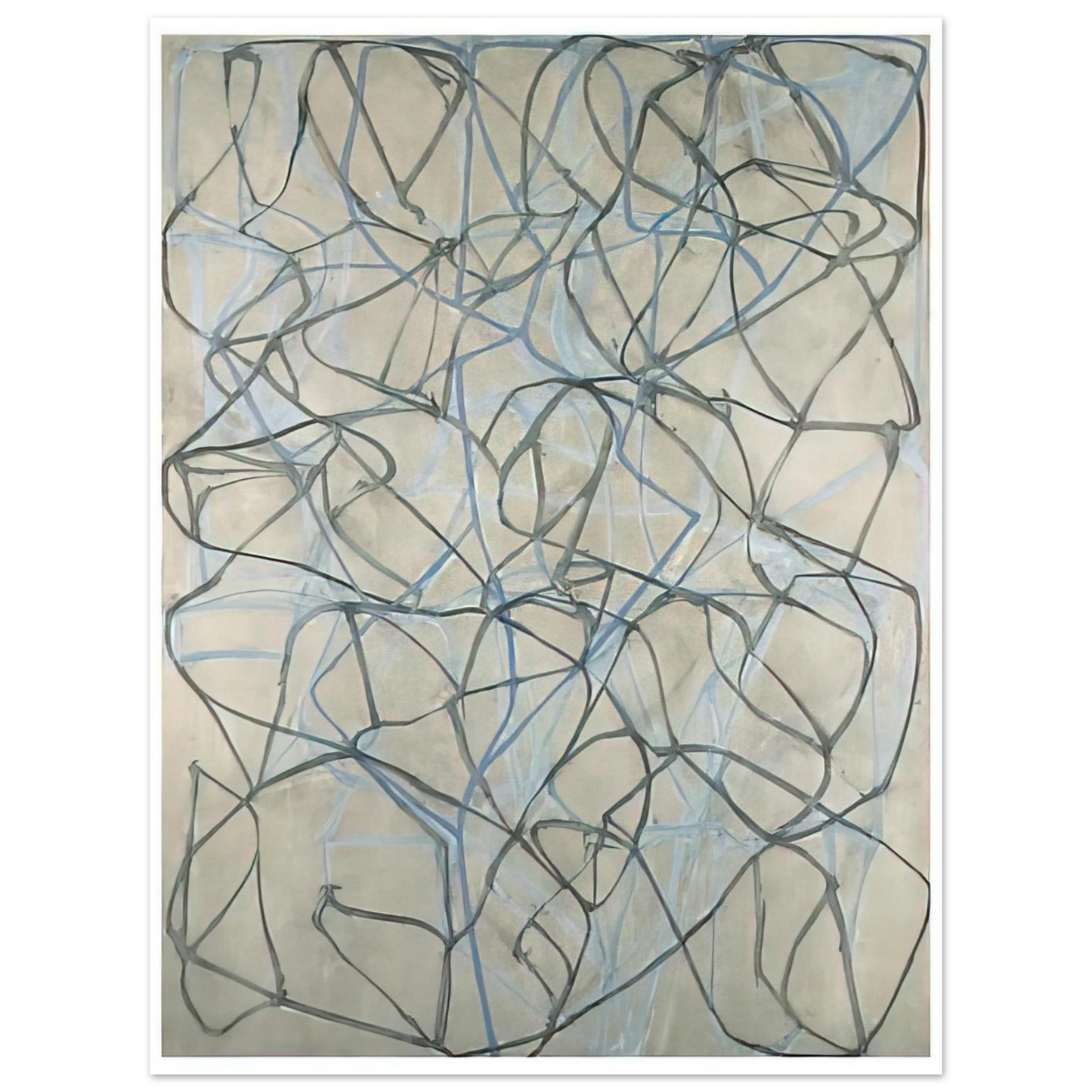 Brice Marden - The Studio - 1990 Fine Art Poster - Default Title