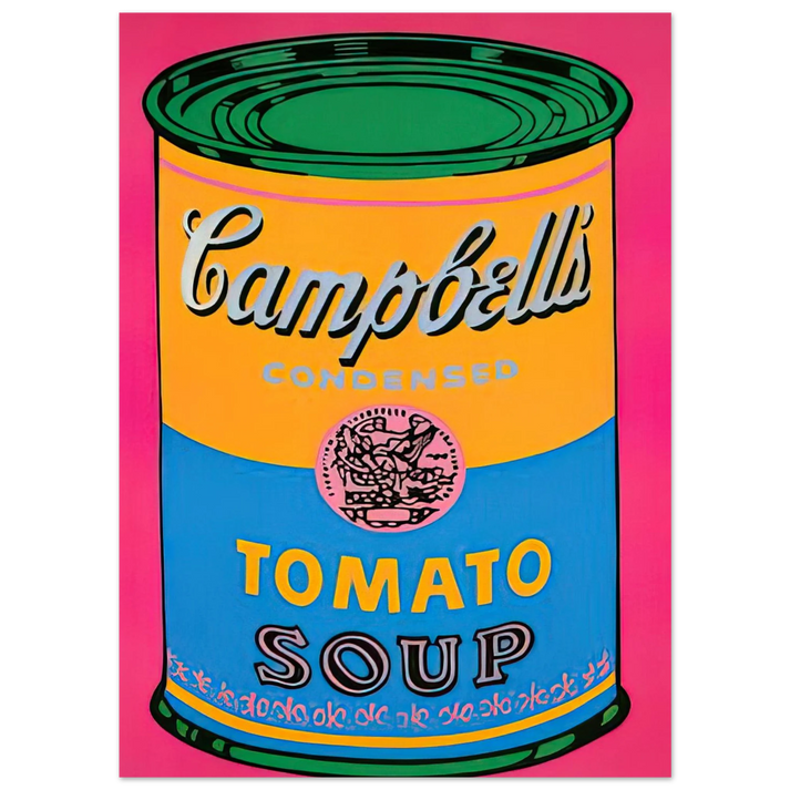 Andy Warhol - Campbell's Soup Can Fine Art Poster
