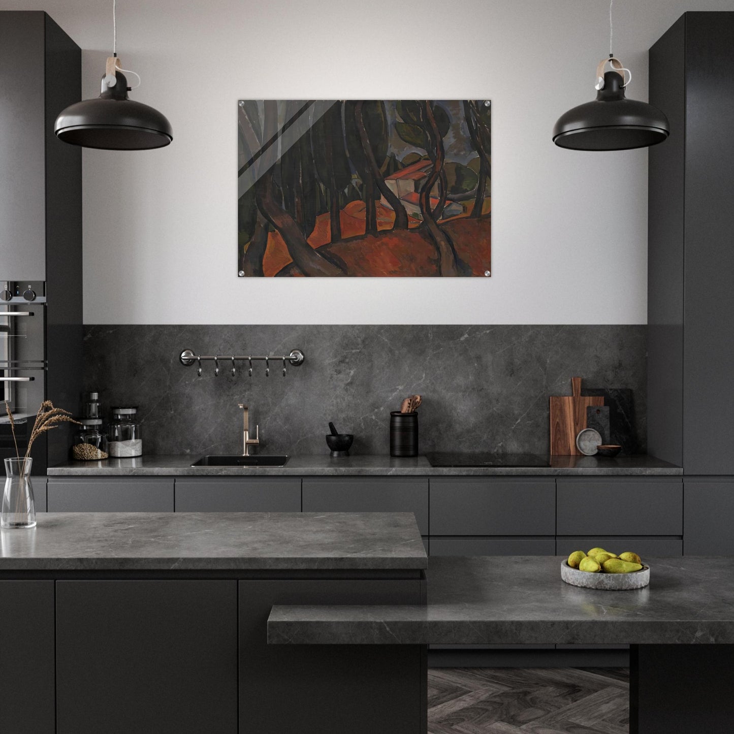 FOREST AT MARTIGUES - Andre Derain Acrylic Print - 70x100 cm / 28x40″ inches