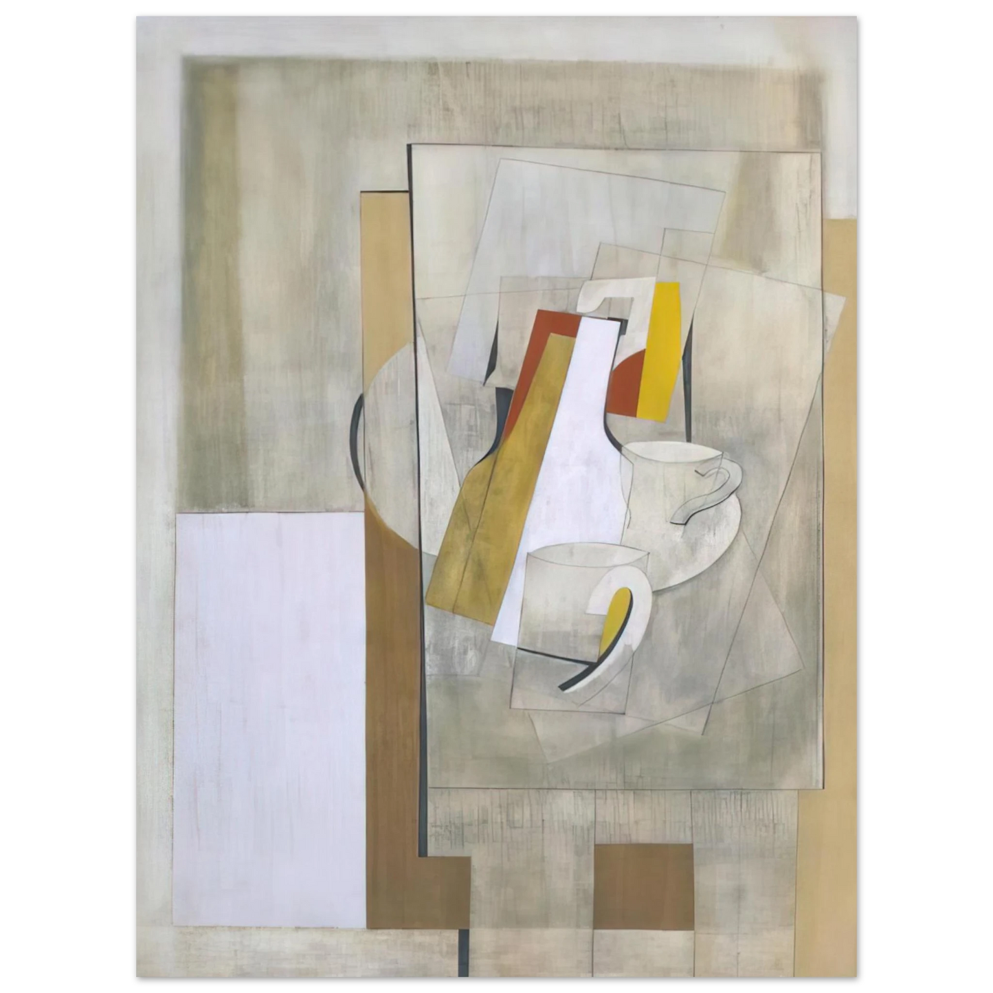 Ben Nicholson - 1945 still life - 1945 Fine Art Poster - Default Title