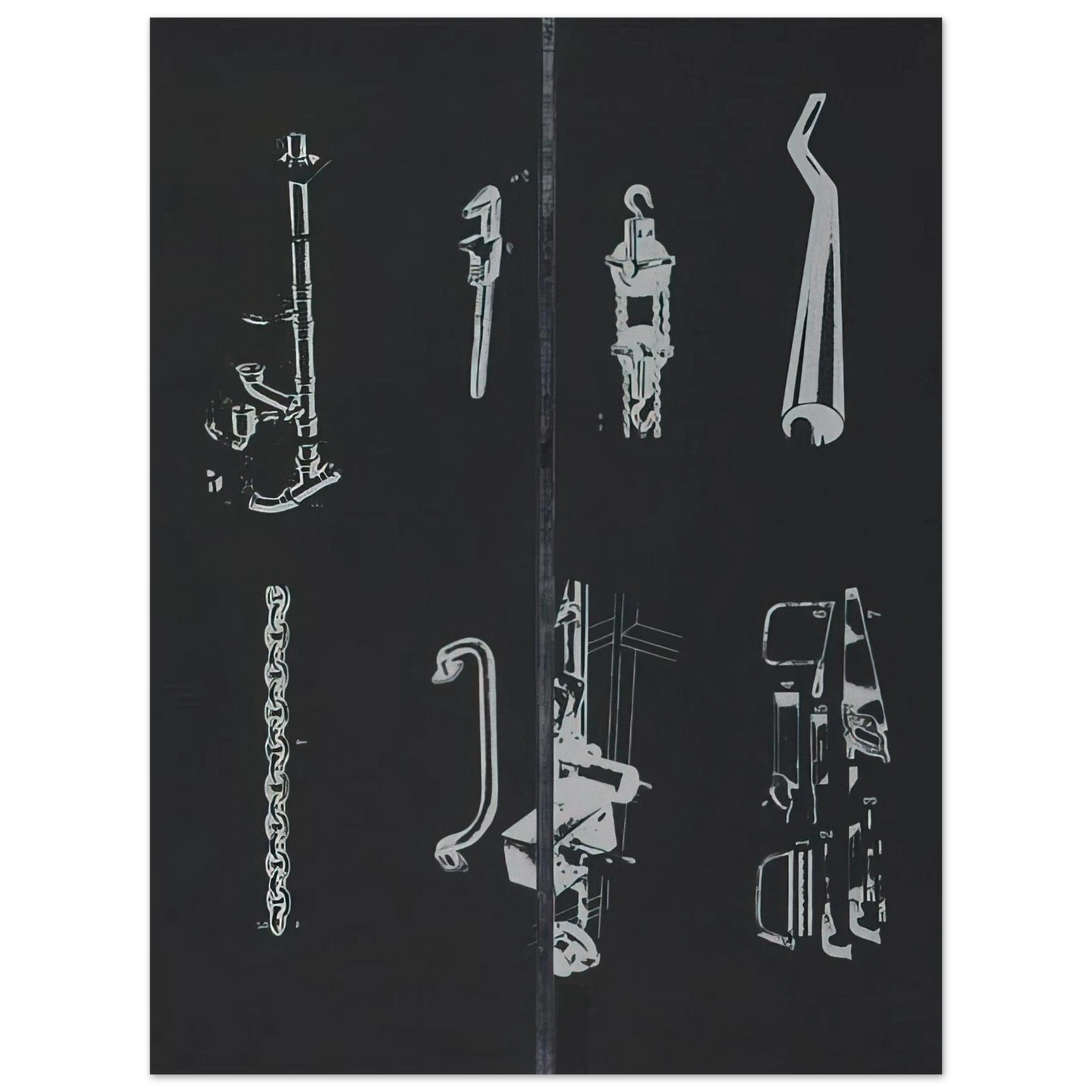 Jim Dine - TOOL BOX 1 1966 Fine Art Poster - Default Title