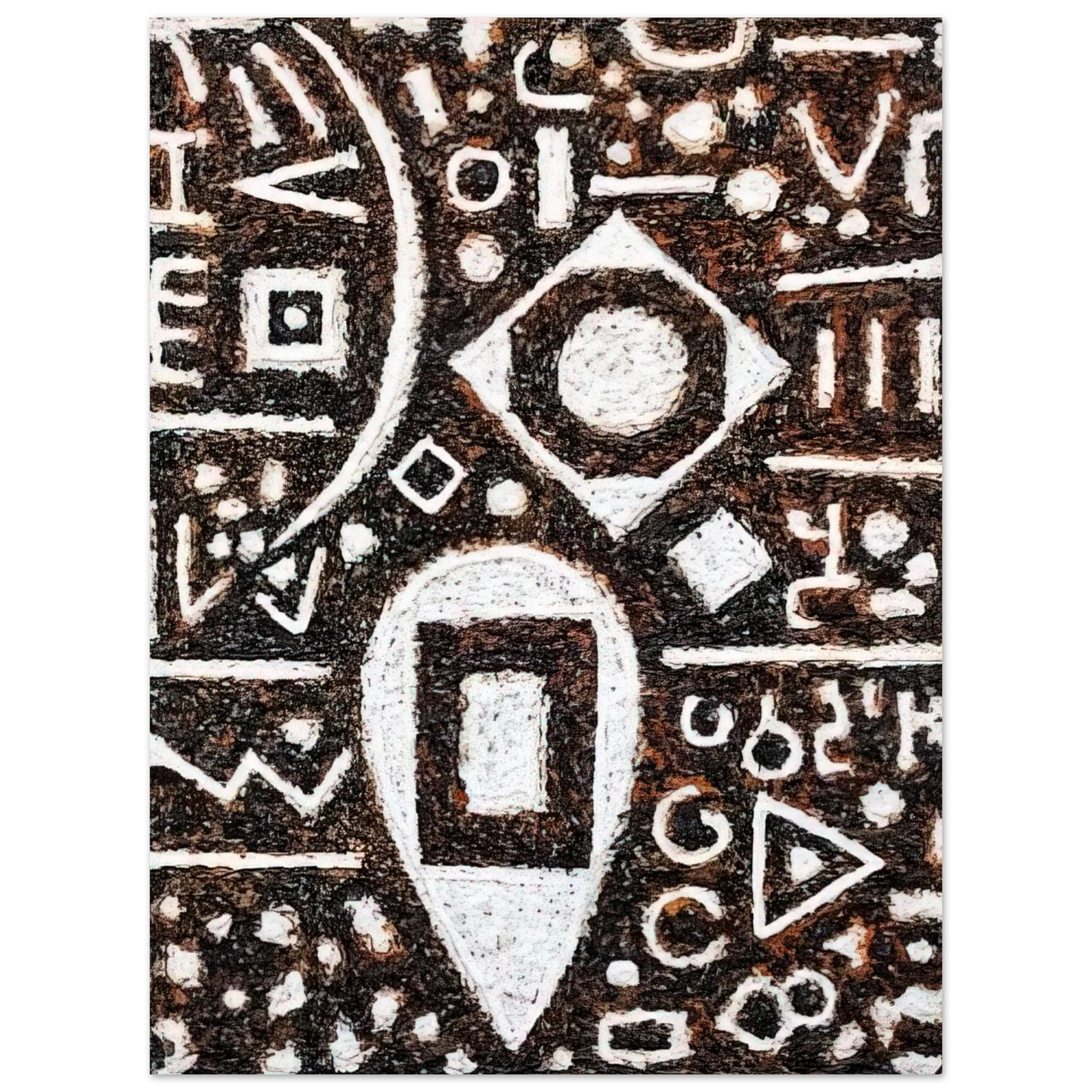 Richard Pousette-Dart - Inbalance of Time Fine Art Poster - Default Title