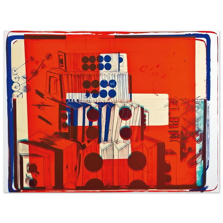 Dieter Roth - Ars Alpina I - 1972 75x100 cm / 30x40inches Fine Art Poster