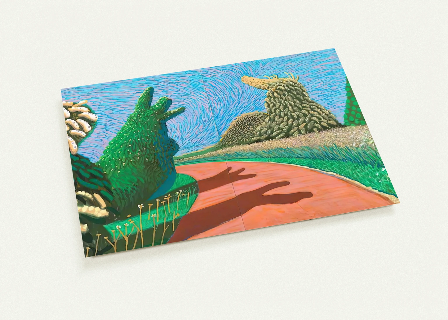 David Hockney By David Hockney Pack of 10 Post Cards | David Hockney Post Cards | A6 (10.5 x 14.8 cm) - 4.1 x 5.8 inches