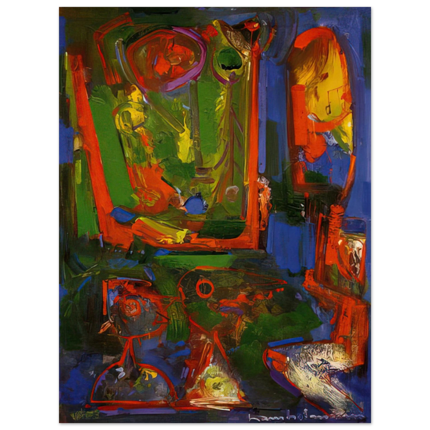 Hans Hofmann - Asklepois Fine Art Poster - Default Title