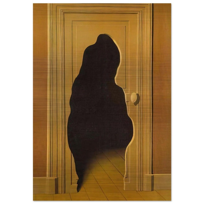 UNEXPECTED ANSWER 1933 - Rene Magritte Brushed Aluminum Print - 70x100 cm / 28x40 inches | Rene Magritte Aluminum Print | Rene Magritte Prints