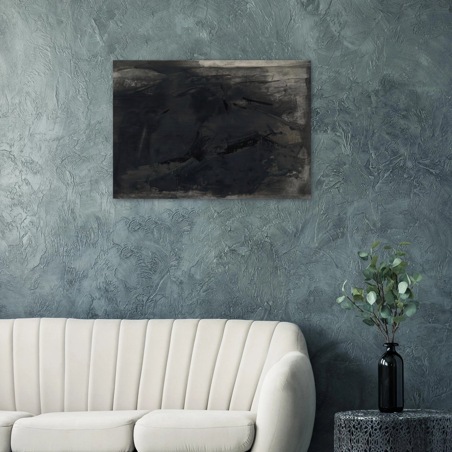 FARAWAY 1970 - Esteban Vicente Brushed Aluminum Print - 70x100 cm / 28x40 inches | Esteban Vicente Aluminum Print | Esteban Vicente Prints