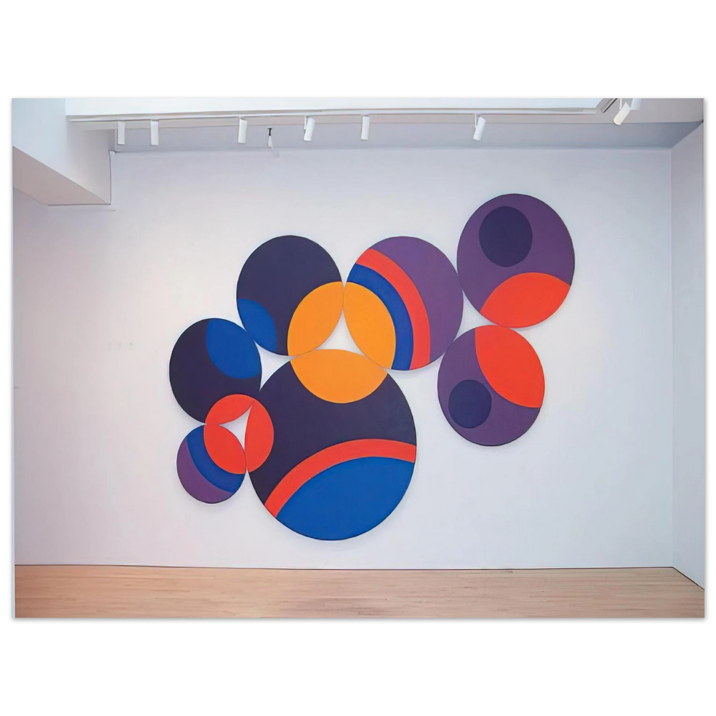 Leon Polk Smith - Constellation Twelve Circles - 1969 Fine Art Poster - Default Title