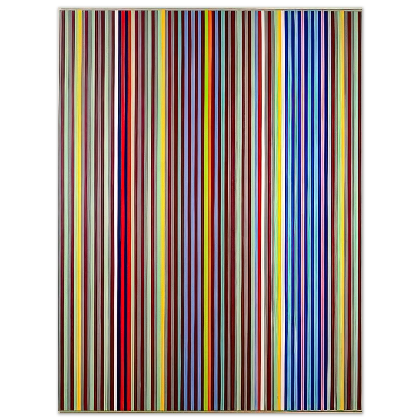 Gene Davis - Untitled P280 - 1967 Fine Art Poster - Default Title