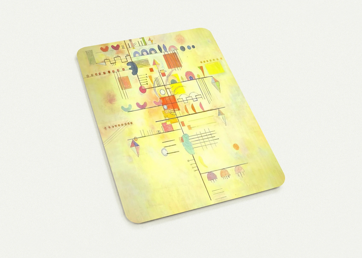 GENTLE ACCENT 1934 By Wassily Kandinsky Pack of 10 Post Cards | Wassily Kandinsky Post Cards | A6 (10.5 x 14.8 cm) - 4.1 x 5.8 inches