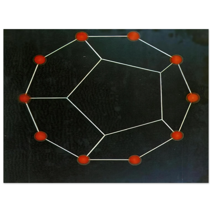 Salvador Dali - PENTAGONAL SARDANA 1 75x100 cm / 30x40inches Fine Art Poster