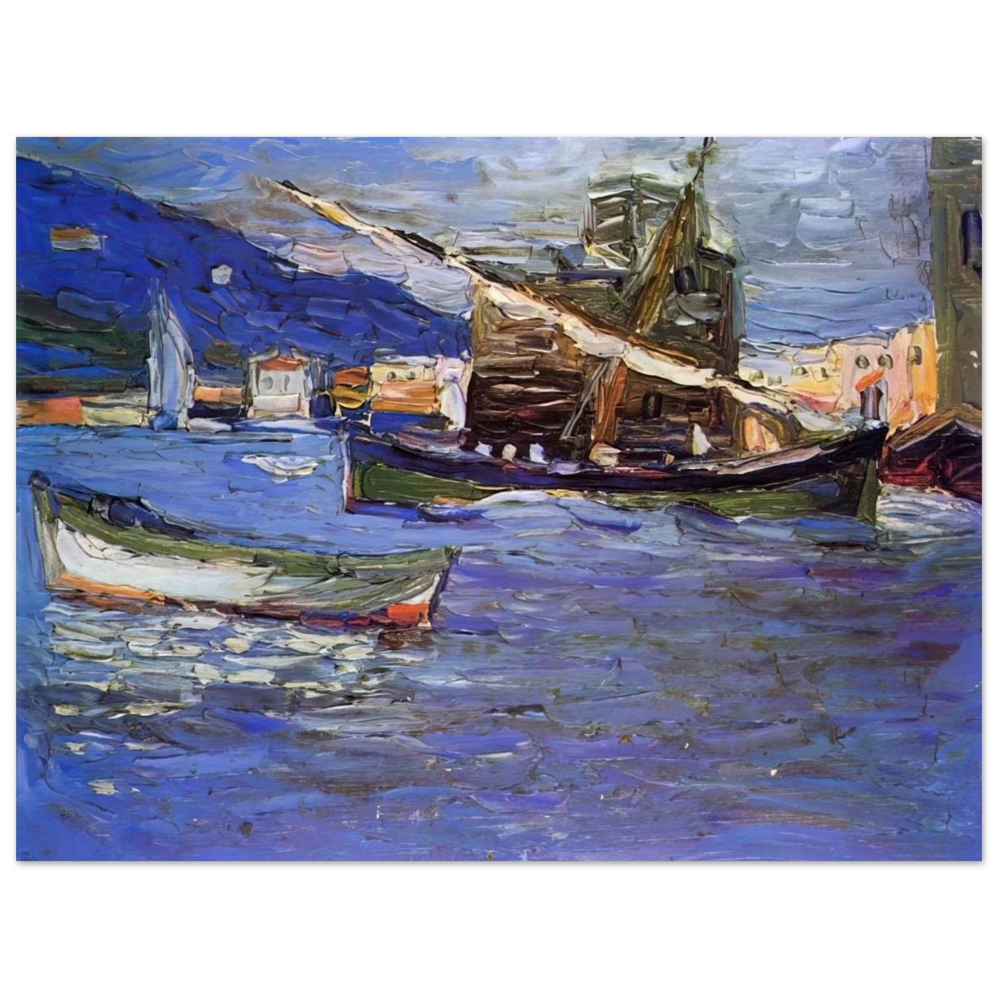 Wassily Kandinsky - RAPALLO GRAUER DAY 1905 Fine Art Poster - Default Title
