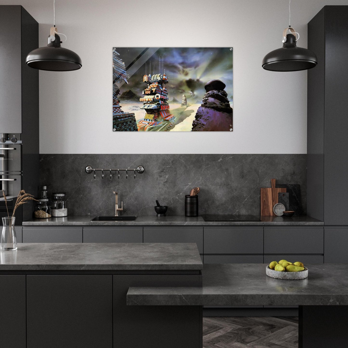 Chris Foss - Chris Foss Acrylic Print - 70x100 cm / 28x40″ inches