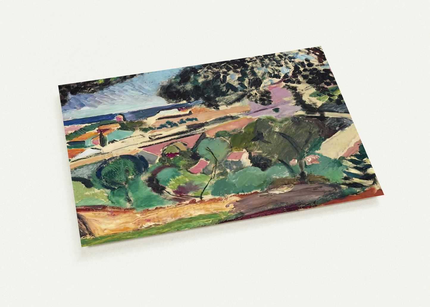 PAYSAGE DE COLLIOURE 1907 By Henri Matisse Pack of 10 Post Cards | Henri Matisse Post Cards | A6 (10.5 x 14.8 cm) - 4.1 x 5.8 inches