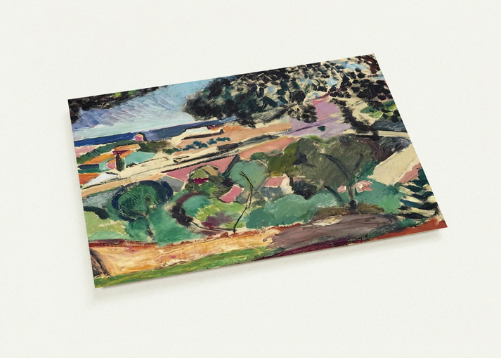 PAYSAGE DE COLLIOURE 1907 By Henri Matisse Pack of 10 Post Cards | Henri Matisse Post Cards | A6 (10.5 x 14.8 cm) - 4.1 x 5.8 inches