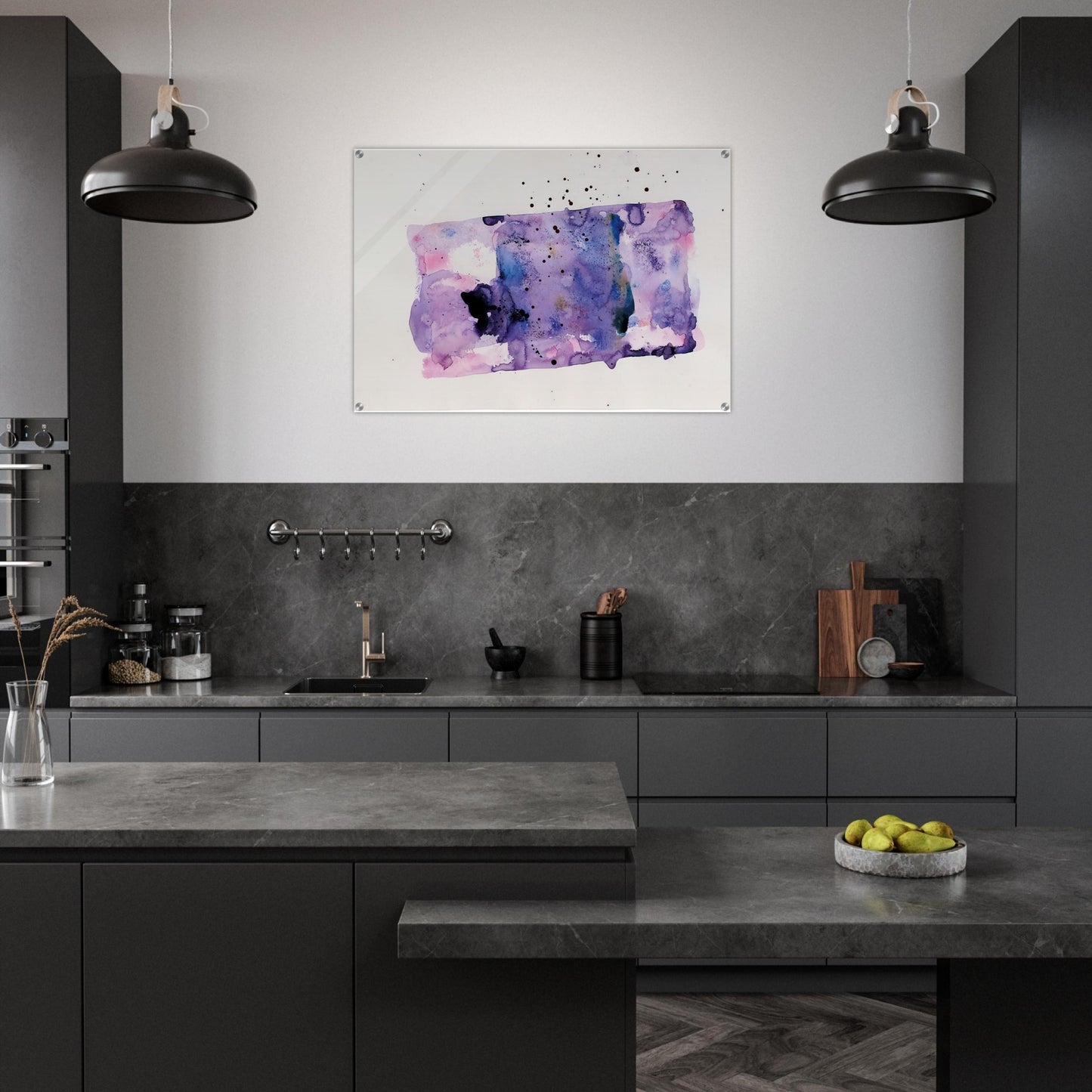 Untitled SF76-175 - Sam Francis Acrylic Print - 70x100 cm / 28x40″ inches